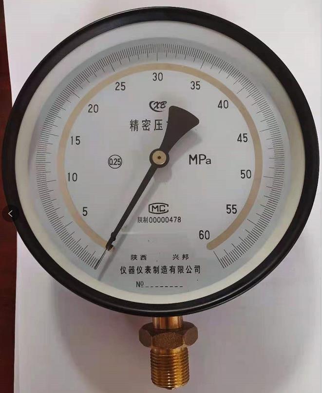 精密壓力表YB-150, 0.4級(jí)，0.25級(jí)，-0.1-0-100MPA