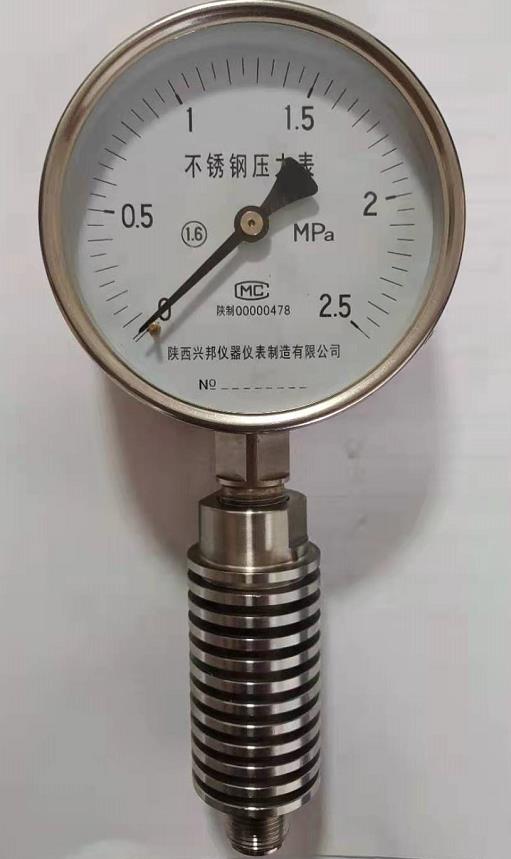 耐溫壓力表YTW-60/100/150,1.6級(jí)，-0.1-0-100MPA
